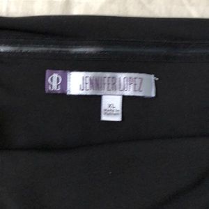 Strapless long pant romper.